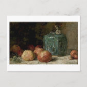 Ginger Jar and Apples, Vincent van Gogh Postkarte (Vorderseite)