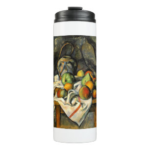 Ginger Jar and Fruit - Paul Cezanne - c1895 Thermosbecher