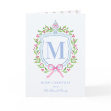 Ginger Jar & Christmas Berries Monogram Foto