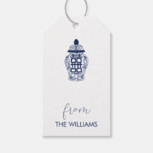 Ginger Jar Custom Gift Tags