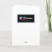 Ginger Jar Floral Beileid Karte (Rückseite)