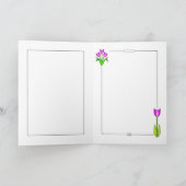 Ginger Jar floral Denken Sie an Ihre Karte (Innenseite)