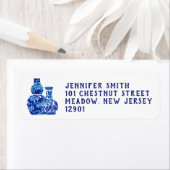 Ginger Jar Rücksendeadressen-Aufklebers (Insitu)