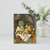 Ginger Jar und Fruit Fine Art von Cezanne Postkarte (Stehend Vorderseite)