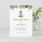 Ginger Jar und Grüne Feier Einladung (Stehend Vorderseite)