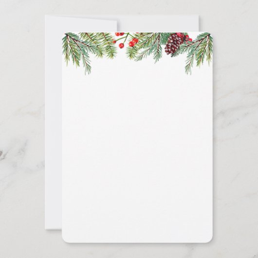 Ginger Jar und Grüne Feier Einladung (Rückseite)