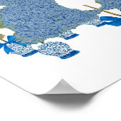 Ginger Jars Staffordshire Dogs Topiary Art Poster (Ecke)