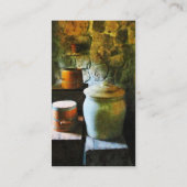 Ginger Jars und Eckets Visitenkarte (Rückseite)