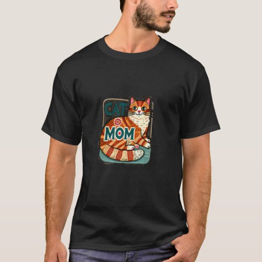 Ginger Katze Mama 2 T-Shirt (Vorderseite)