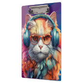 Ginger Katzenkopfhörer Klemmbrett (Links)