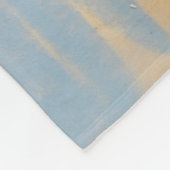 Ginger Kitten in Pastel Light Fleecedecke (Ecke)