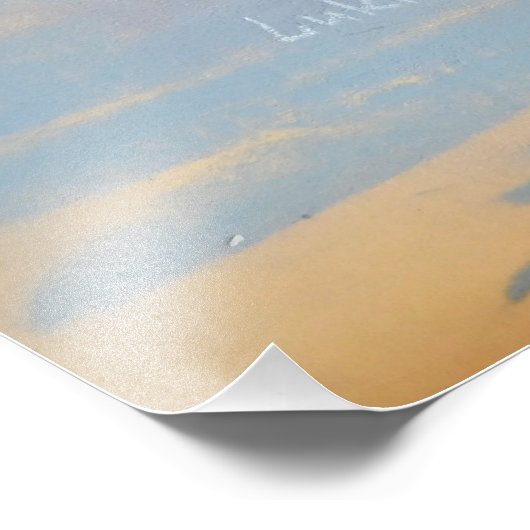 Ginger Kitten in Pastel Light Fotodruck (Ecke)