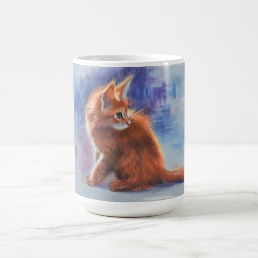 Ginger Kitten in Pastel Light Kaffeetasse (Mittel)