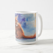 Ginger Kitten in Pastel Light Kaffeetasse (VorderseiteRechts)