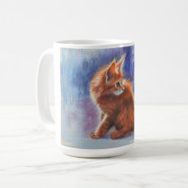Ginger Kitten in Pastel Light Kaffeetasse