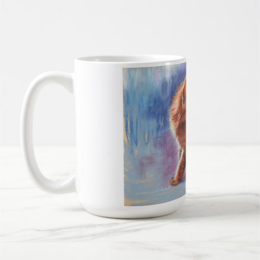 Ginger Kitten in Pastel Light Kaffeetasse (Links)