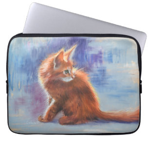 Ginger Kitten in Pastel Light Laptopschutzhülle