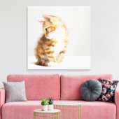 Ginger Kitten Leinwanddruck (Insitu (Wohnzimmer))