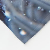 "Ginger Kittens erster Schneefall" Fleecedecke (Ecke)