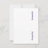 Ginger Kitty Artist Malerei Klimt Garden Dankeskarte (Rückseite)