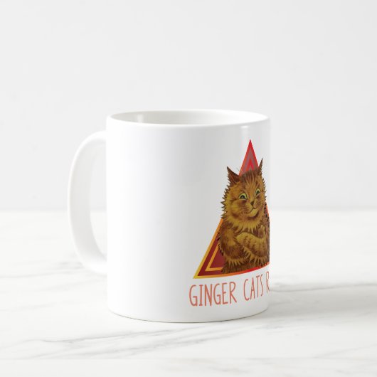 GINGER KITTY CAT BUDDDY KAFFEETASSE (Vorderseite Links)