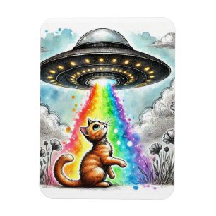 Ginger Kitty und das UFO Magnet