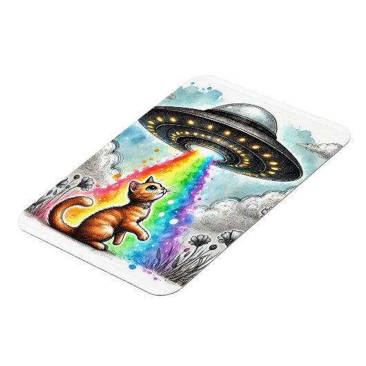 Ginger Kitty und das UFO Magnet (Linke Seite)