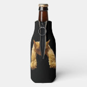 Ginger Lazy Cat, Flasche Cooler Flaschenkühler (Flasche Rückseite)