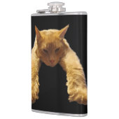 Ginger Lazy Cat, Hip Flask Flachmann (Links)