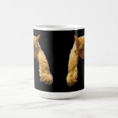 Ginger Lazy Cat, Magic Morphing Tasse (Zentrum)