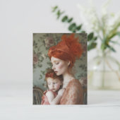 Ginger Mama Postkarte (Stehend Vorderseite)
