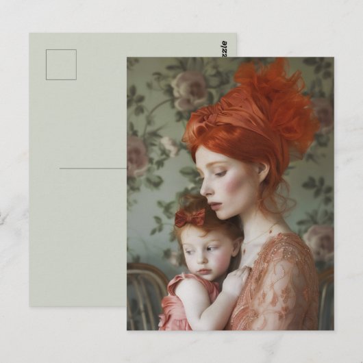 Ginger Mama Postkarte (Vorne/Hinten)