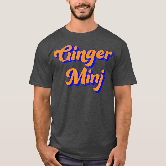 Ginger Minj Ginger Minj Drag Queen Drag LGBT T-Shirt (Vorderseite)
