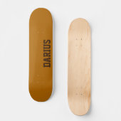 Ginger Modern Name | Klassische Trendy Skateboard (Vorderseite)