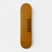 Ginger Modern Name | Klassische Trendy Skateboard (Vorne)
