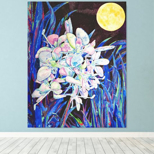 Ginger Moon Leinwanddruck (Insitu (Holzboden))