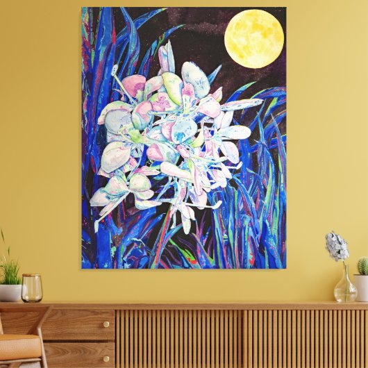 Ginger Moon Leinwanddruck (Insitu (Wohnzimmer))