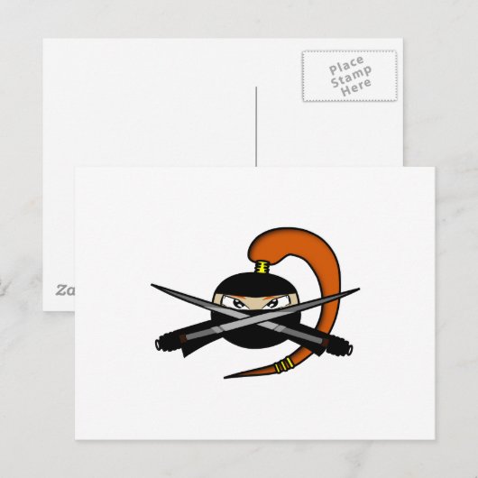 Ginger Ninja Abbildung 2 Postkarte (Vorne/Hinten)
