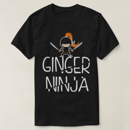 Ginger Ninja Lustiger Rothaariger Pullover (Design vorne)