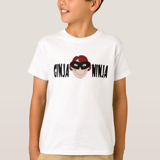 Ginger Ninja T-Shirt (Vorderseite)