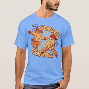 Ginger Ninjas Funny Christmas T-Shirt