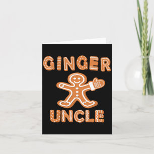 Ginger Onkel Lebkuchen-Familien-Matching-Gruppe Karte