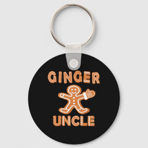 Ginger Onkel Lebkuchen-Familien-Matching-Gruppe Schlüsselanhänger