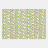 Ginger Orange Cat Funny Toilet Paper Geschenkpapier Set (Vorderseite)