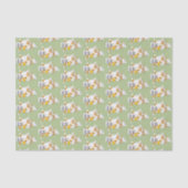 Ginger Orange Cat Funny Toilet Paper Seidenpapier (Vorderseite)
