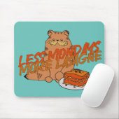 Ginger Perserkatze Lasagne Mousepad (Mit Mouse)