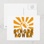 Ginger Power M.png Postkarte (Vorne/Hinten)