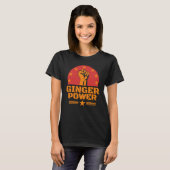 Ginger Power Red Head T-Shirt (Vorne ganz)