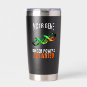 Ginger Powers Activated DNA Mutant Funny Redhead Thermobecher (Vorderseite)
