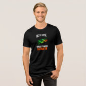 Ginger Powers Activated DNA Mutant Funny Redhead Tri-Blend Shirt (Vorderseite voll)